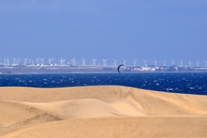 Dune de nisip, plaja Maspalomas, Gran Canaria